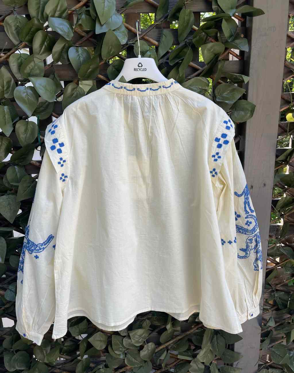 Cotton Top with Embroidery